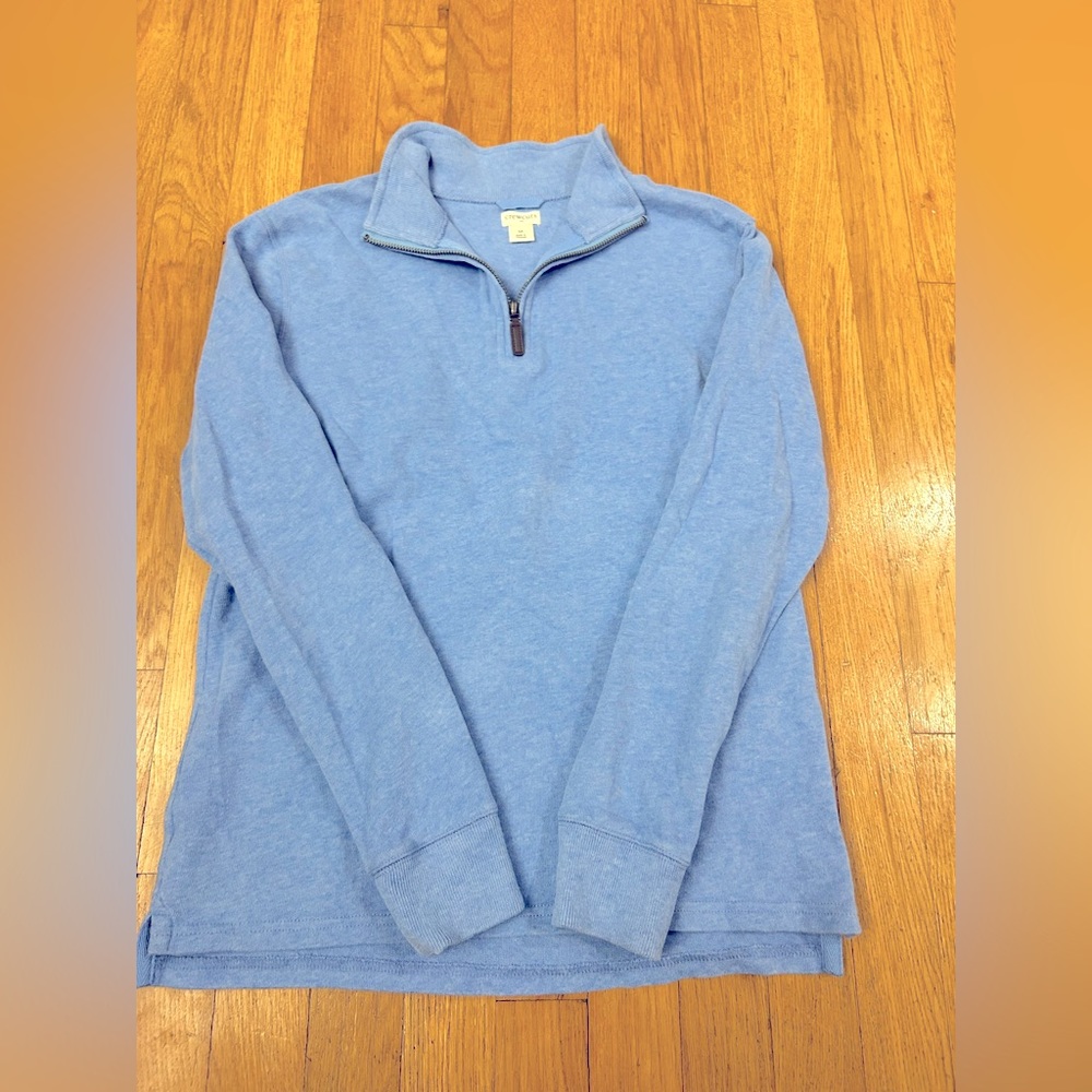J Crew  Crewcuts size 14 Kids' half-zip cotton pullover